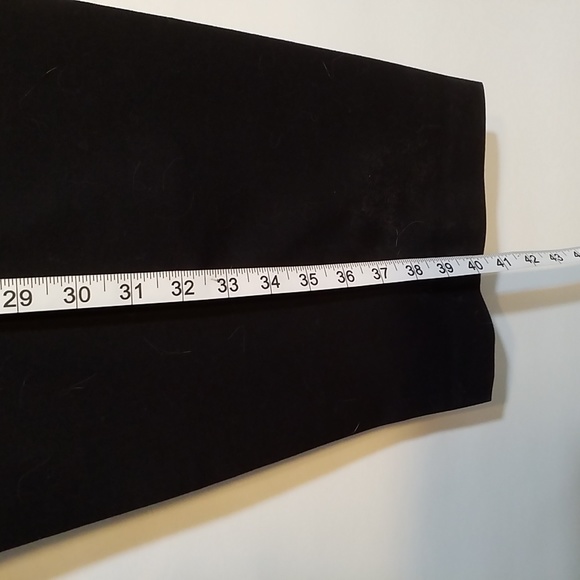 GAP PANTS WOOL DRESS SLACKS 32/30 Black - Picture 2 of 6